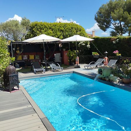 Les Arbousiers Villa La Cadiere-d'Azur Luaran gambar
