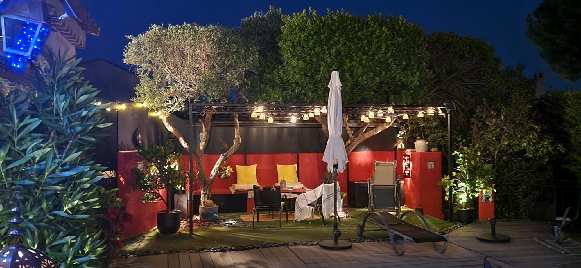 Les Arbousiers Villa La Cadiere-d'Azur Luaran gambar